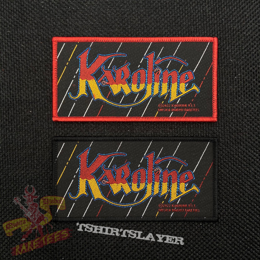 KAROLINE s/t official woven patch