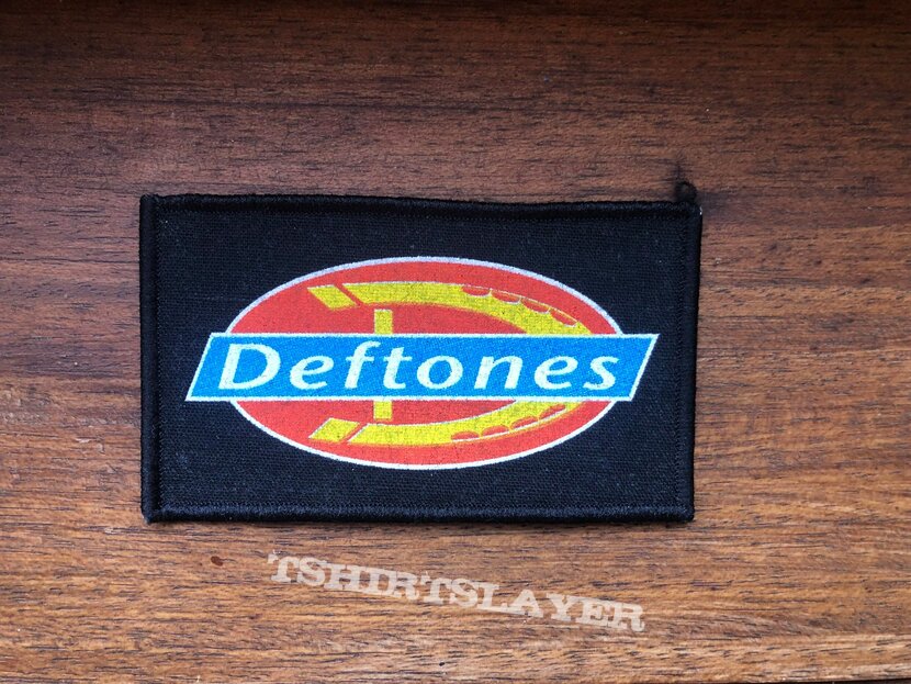 DEFTONES Dickies logo vtg printed patch