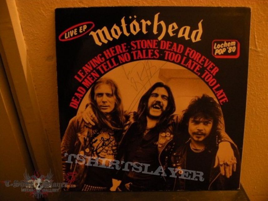 Other Collectable - signed Motörhead ep