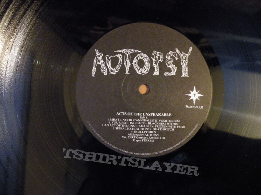 Autopsy- Acts of the unspeakable lp