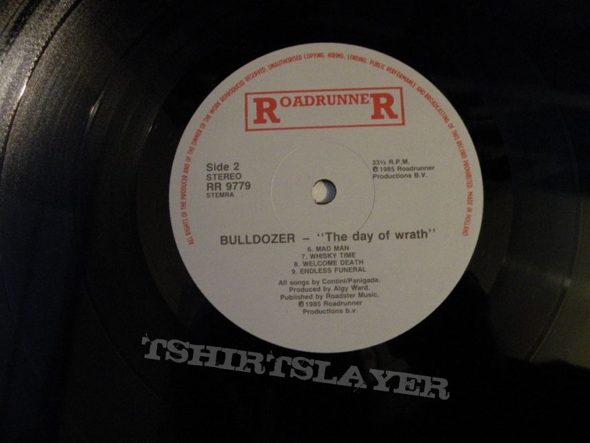 Bulldozer- The day of wrath lp