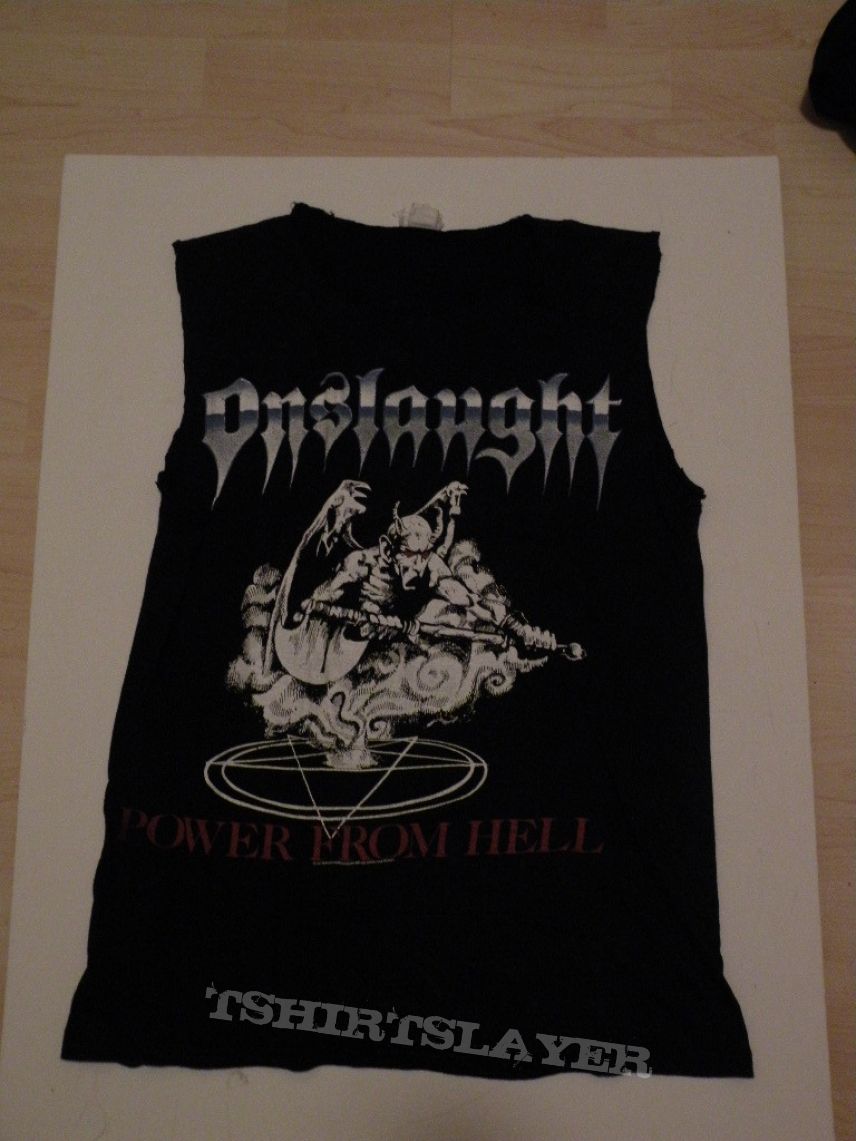 TShirt or Longsleeve - Onslaught- Power from hell/ the force shirt