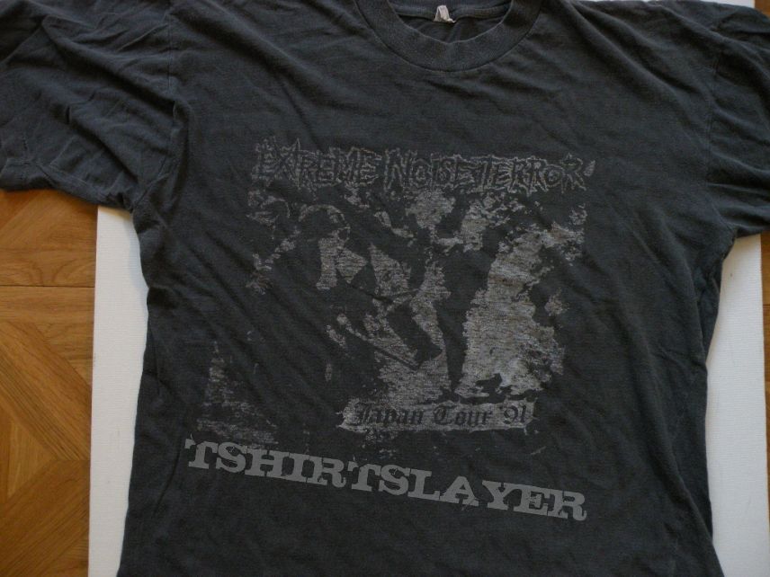 Extreme Noise Terror 1991 Japan tourshirt