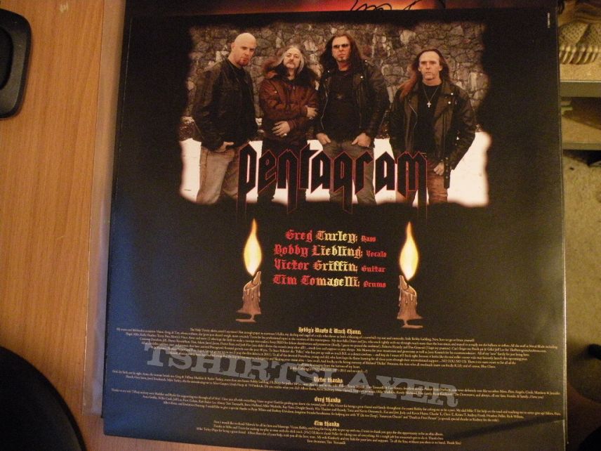 signed Pentagram- Last rites lp