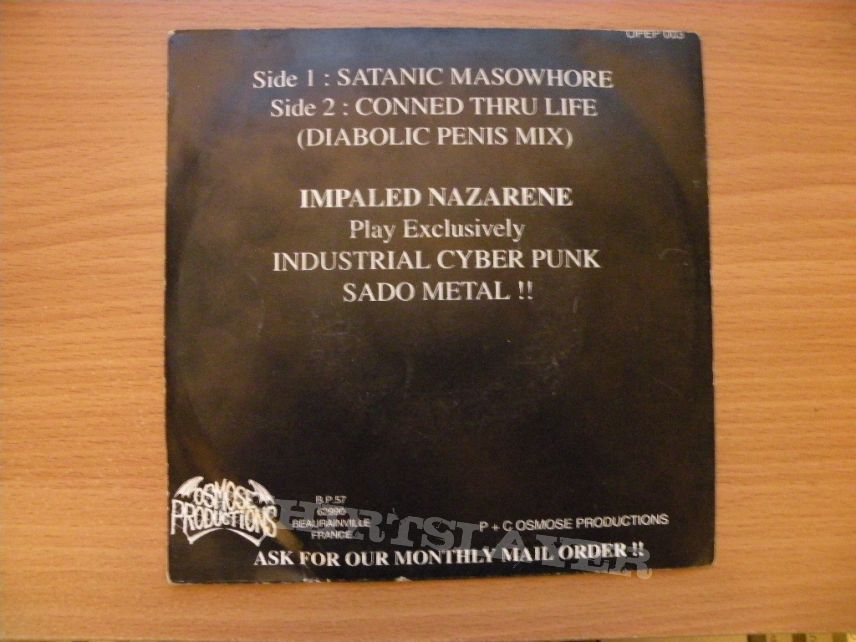 Impaled Nazarene- Satanic Masowhore 7&quot;