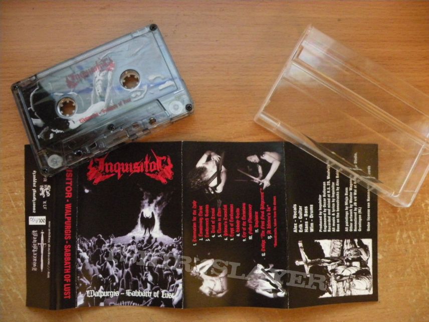 Inquisitor- Walpurgis- Sabbath of lust cassette album