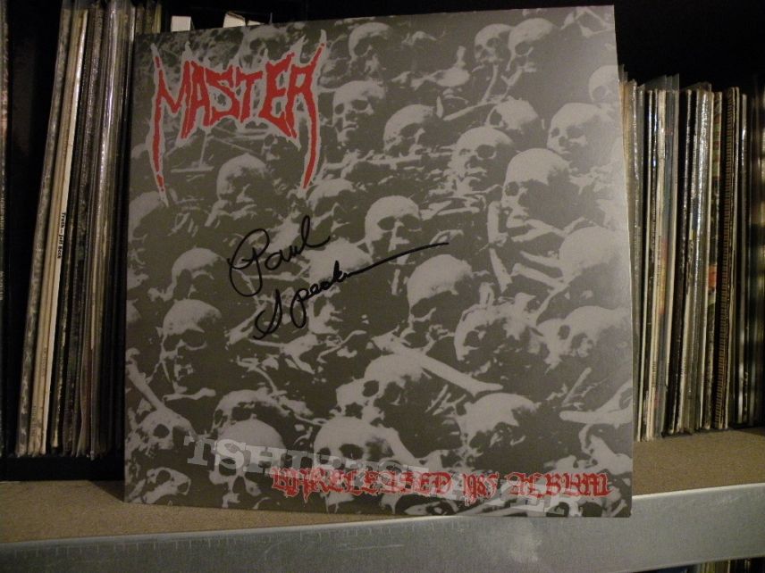 Other Collectable - signed Master- Unreleased 1985 album lp first press 2003 lim. 666