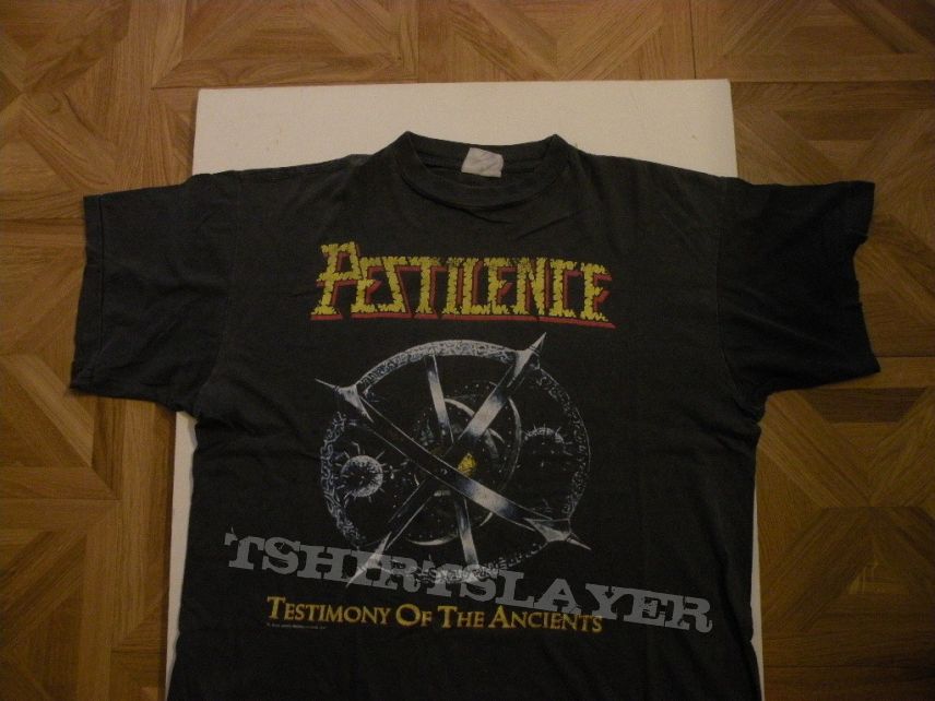 Pestilence- Testimony of the ancients shirt