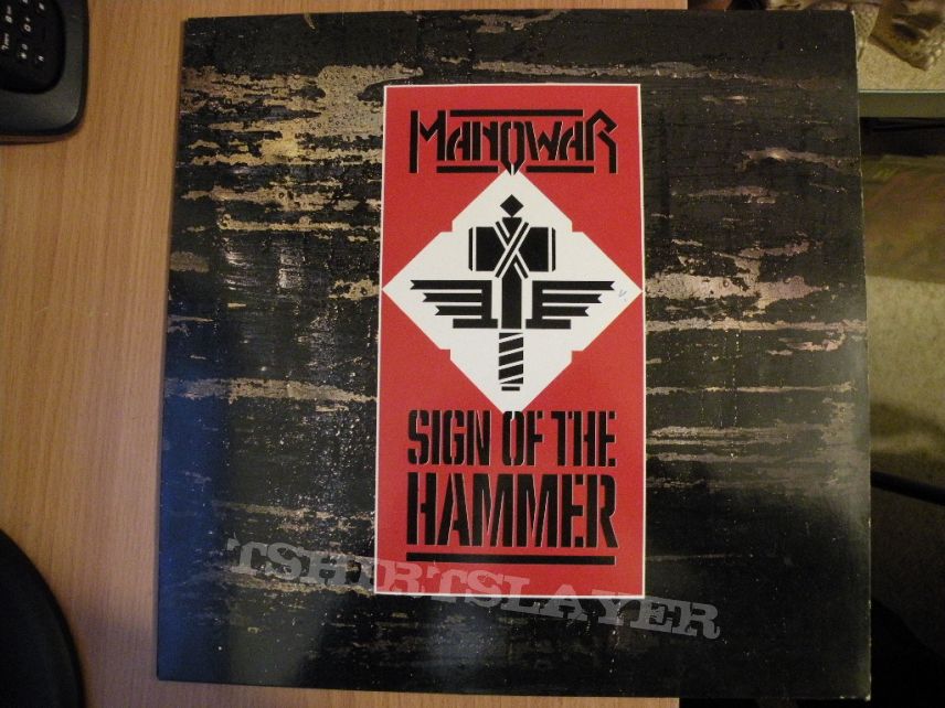 Manowar- Sign of the hammer lp