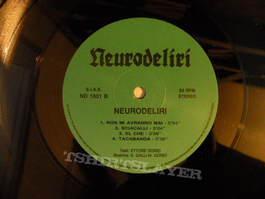 Neurodeliri- Neurodeliri lp