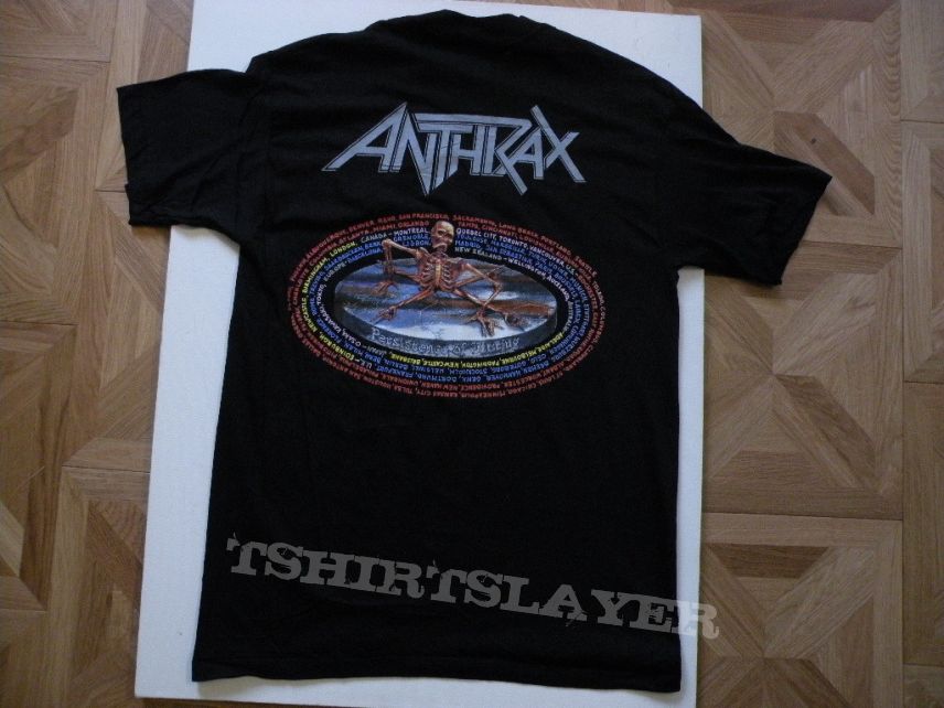 Anthrax- Persistence of time tourshirt