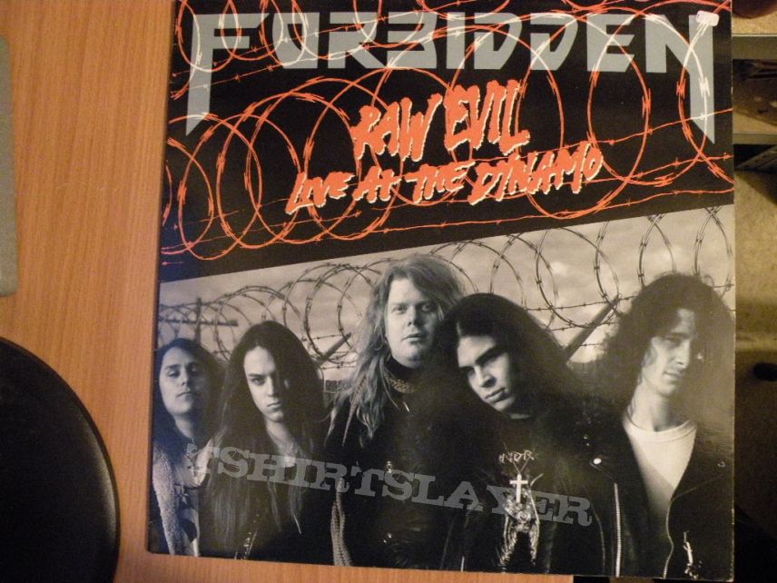 Forbidden- Raw evil/ live at the Dynamo EP