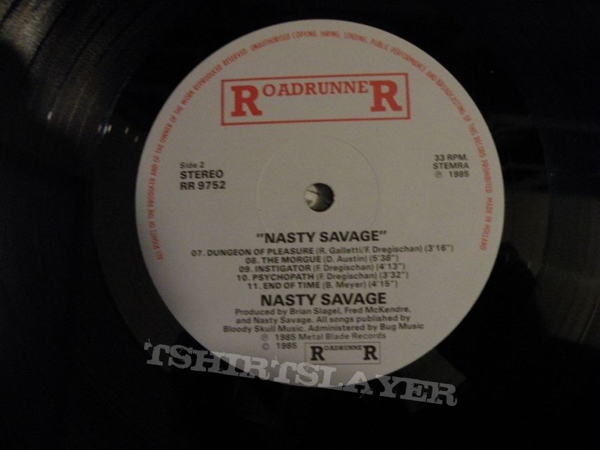 Nasty Savage- Nasty Savage lp