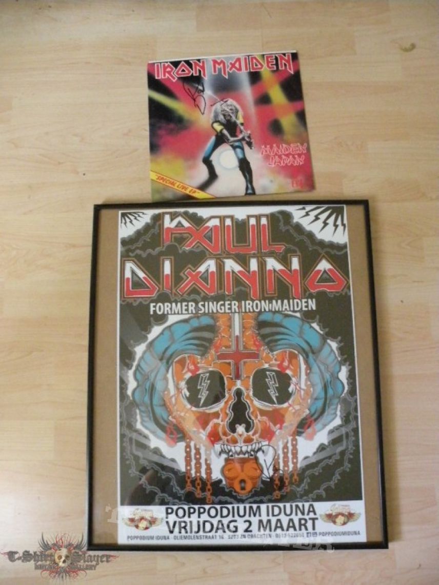 Other Collectable - signed Iron Maiden stuff 2