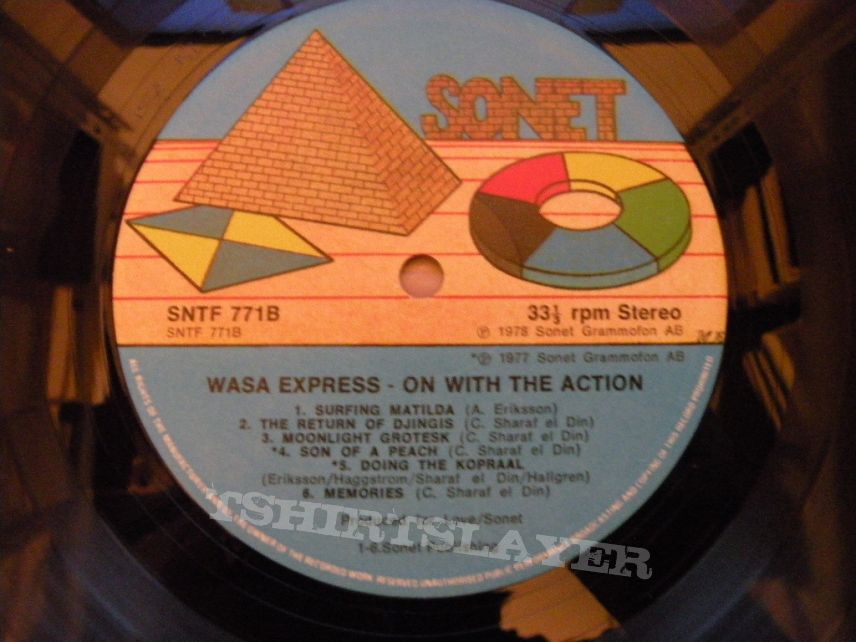 Wasa Express- On with the action lp
