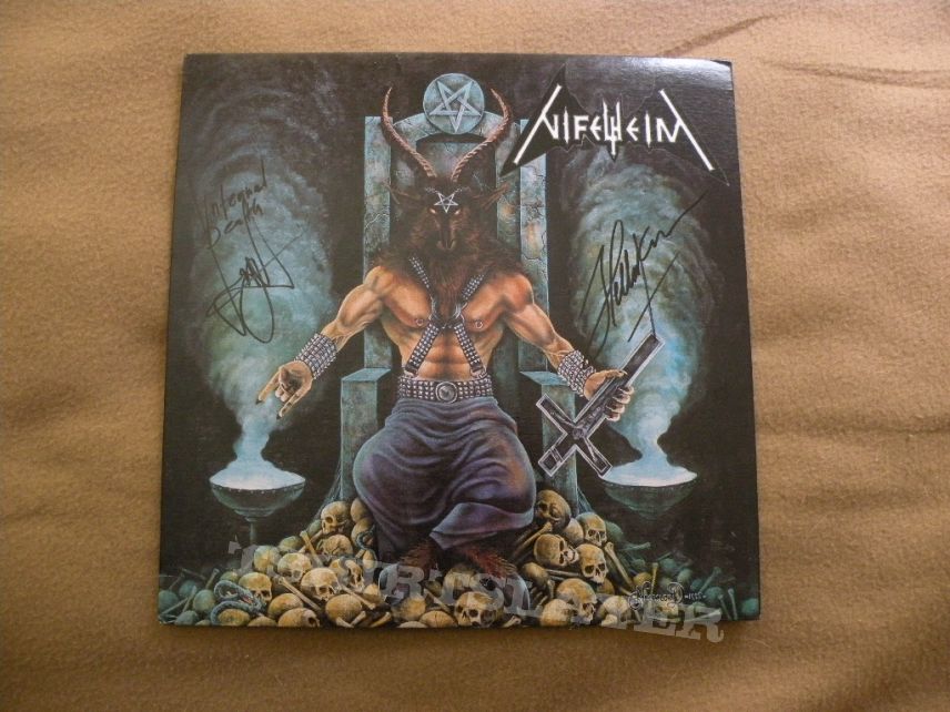 Other Collectable - signed Nifelheim- Nifelheim lp