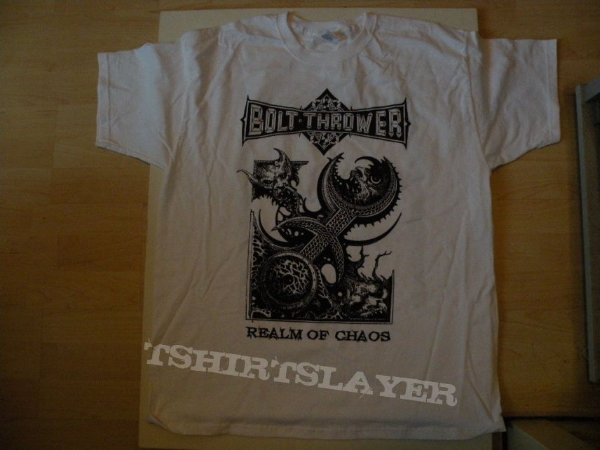 Bolt Thrower- Realm of chaos 2014 shirt