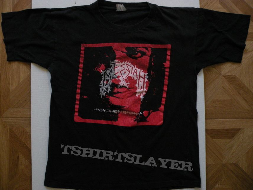 Messiah- Psychomorphia over Europe 1990 tourshirt