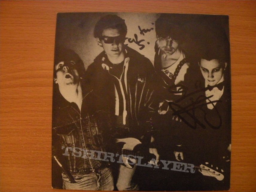 signed The Damned- New rose 7&quot;