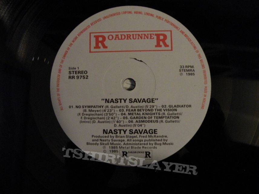 Nasty Savage- Nasty Savage lp