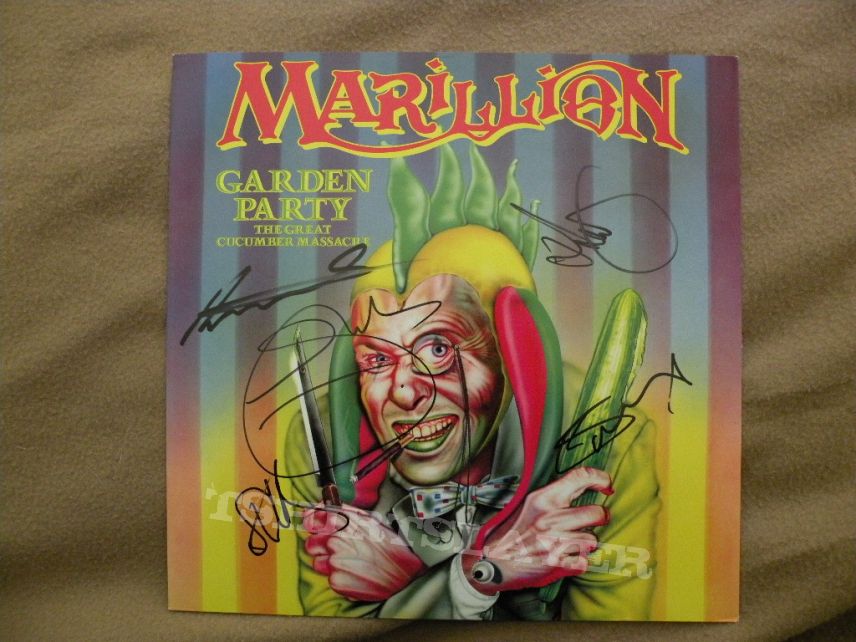signed Marillion- Garden party 12&quot; ep.