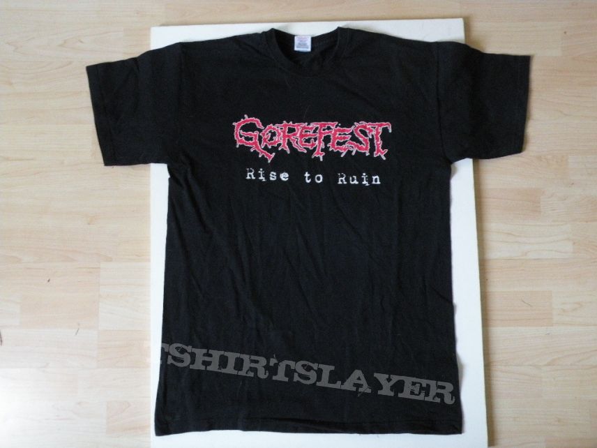 Gorefest- Rise to ruin shirt