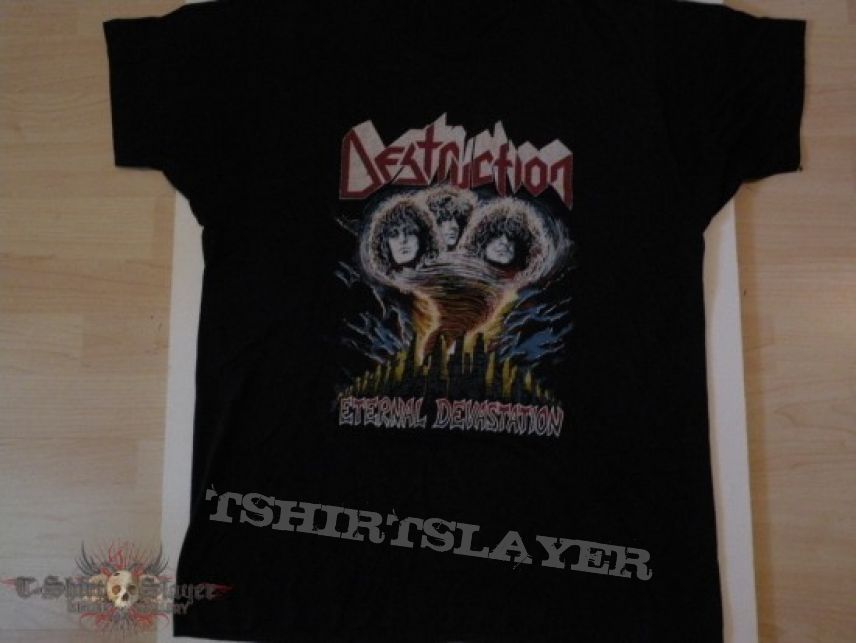 TShirt or Longsleeve - Destruction- Eternal devastation shirt