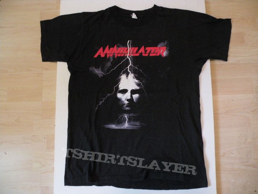 Annihilator- Never neverland world tour 1990-91 shirt