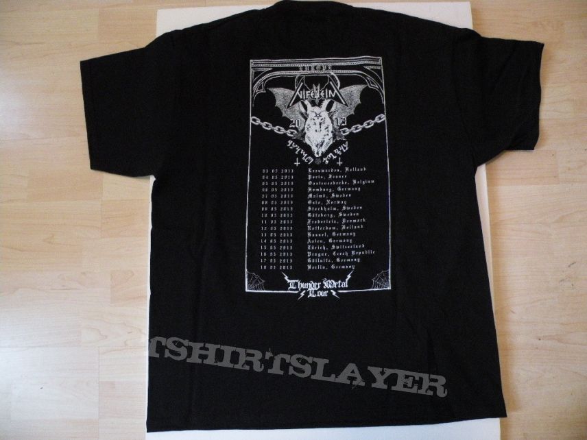 TShirt or Longsleeve - Nifelheim- Thunder metal tour 2013 shirt