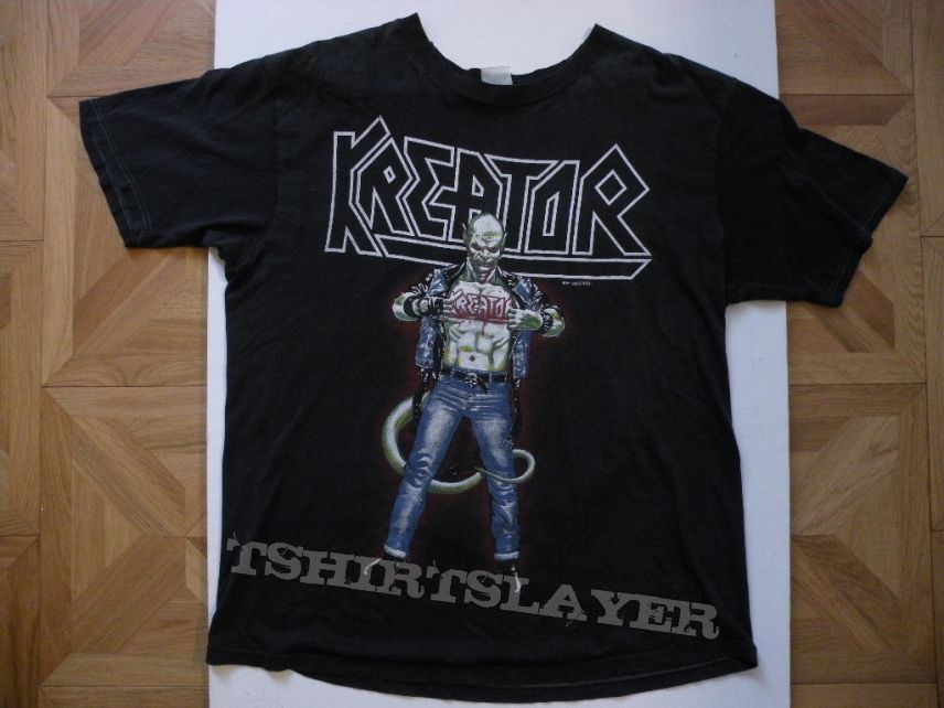 Kreator- Terrible certainty world tour 1987 shirt | TShirtSlayer TShirt ...