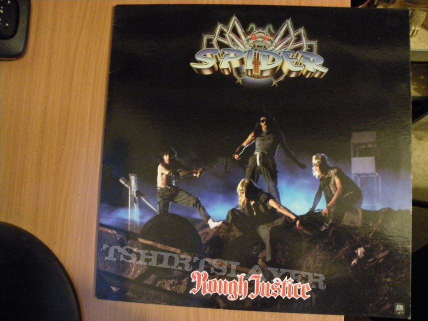 Spider- Rough justice lp