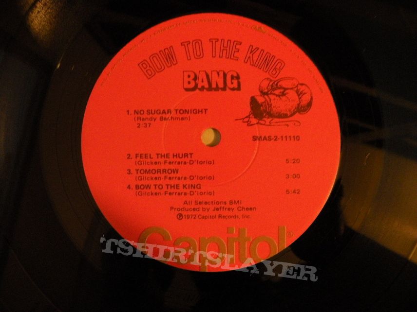 Bang- Mother/ Bow to the king lp