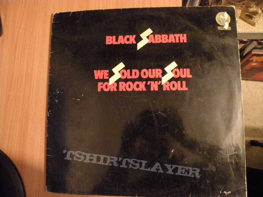 Black Sabbath- We sold our souls for Rock &#039;n&#039; Roll compilation lp