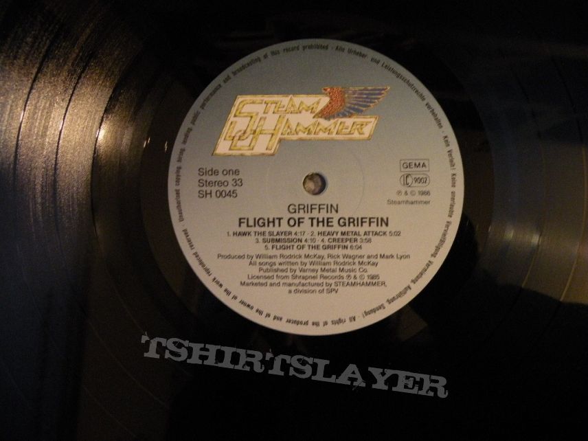 Griffin- Flight of the griffin lp