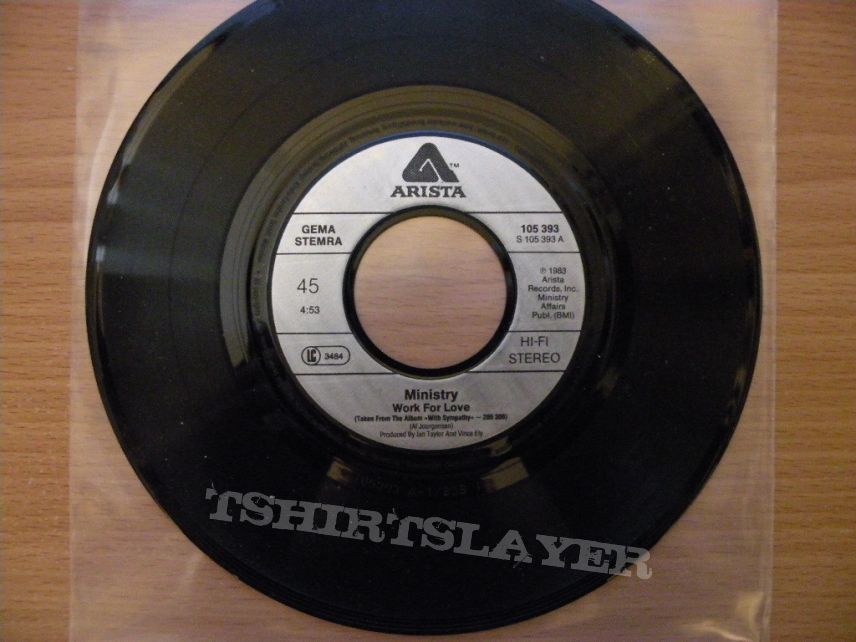 Ministry- Work for love 7&quot;