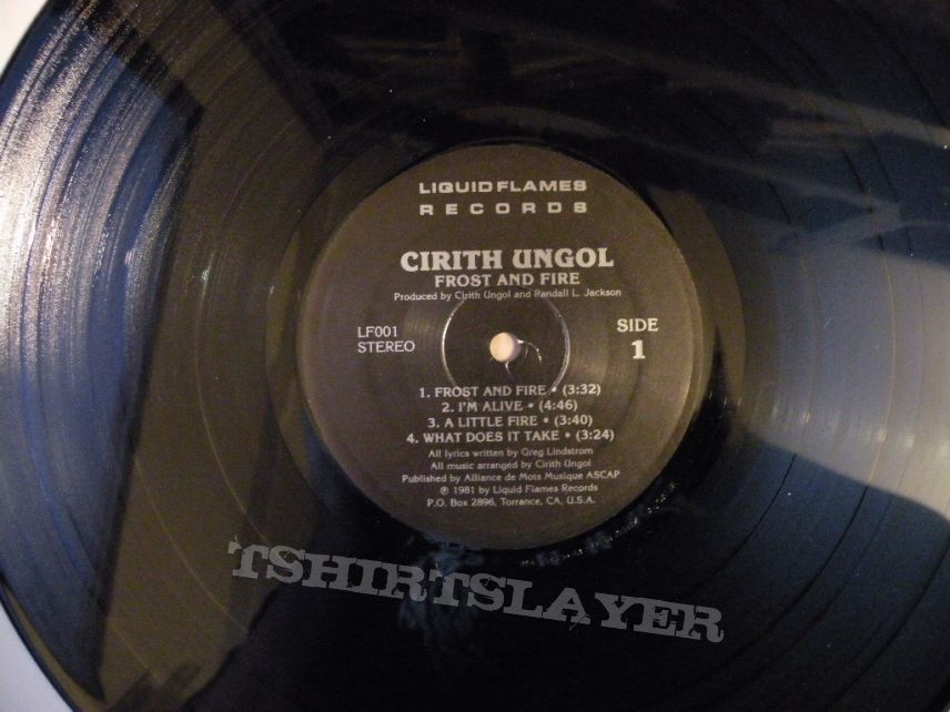 Cirith Ungol- Frost and fire lp