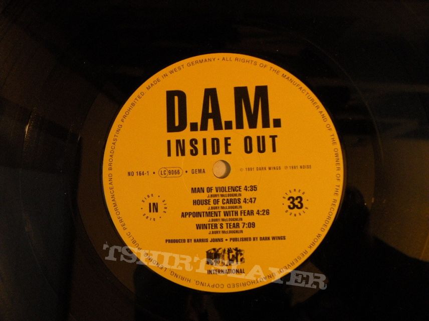 D.A.M.- Inside out lp