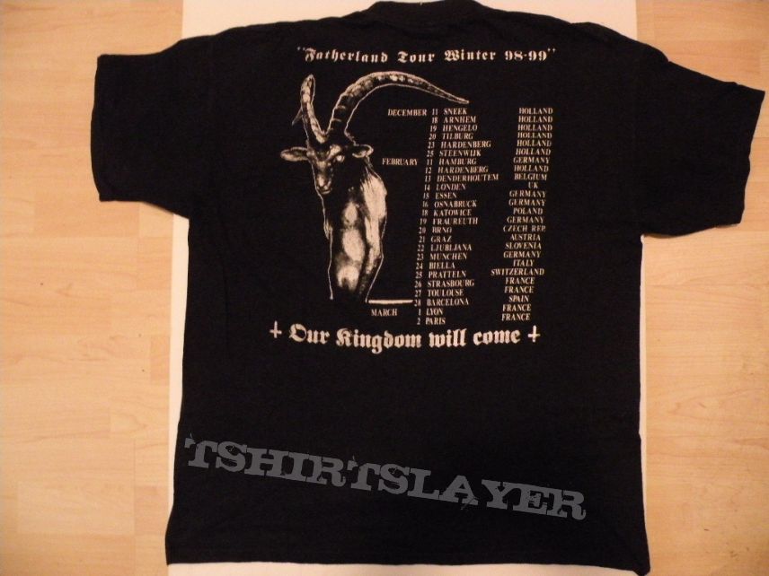 Ancient Rites- Fatherland tour winter 98-99 shirt