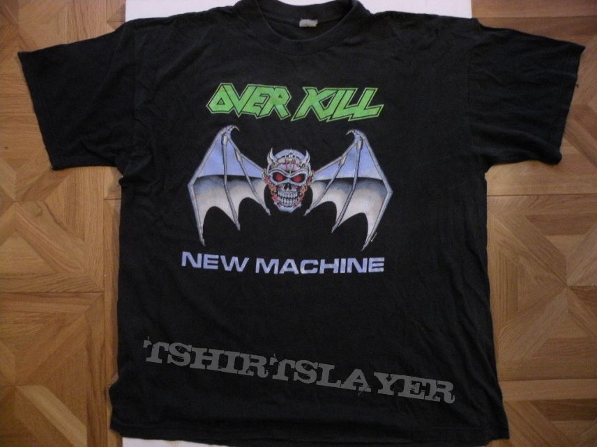 Overkill- New machine 1991 tourshirt