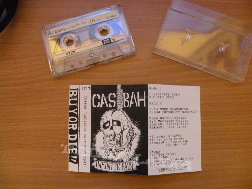 Other Collectable - original Casbah- Infinite pain demo