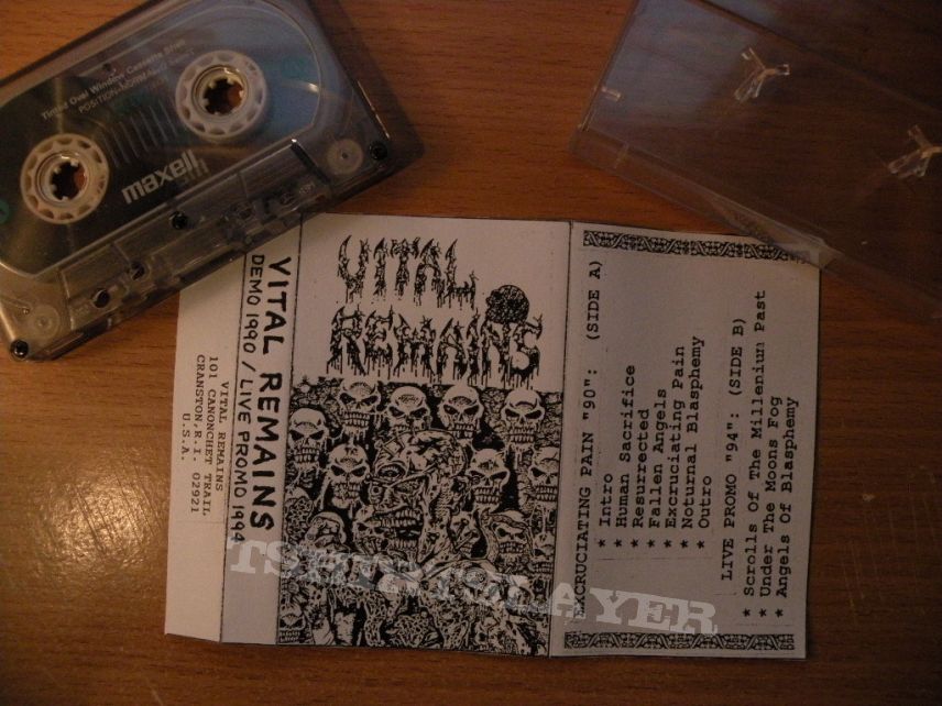 original Vital Remains promo 1994