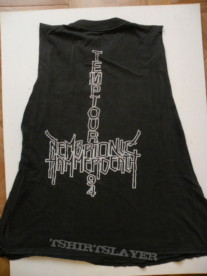 Nembrionic Hammerdeath- Temptour 1994 shirt