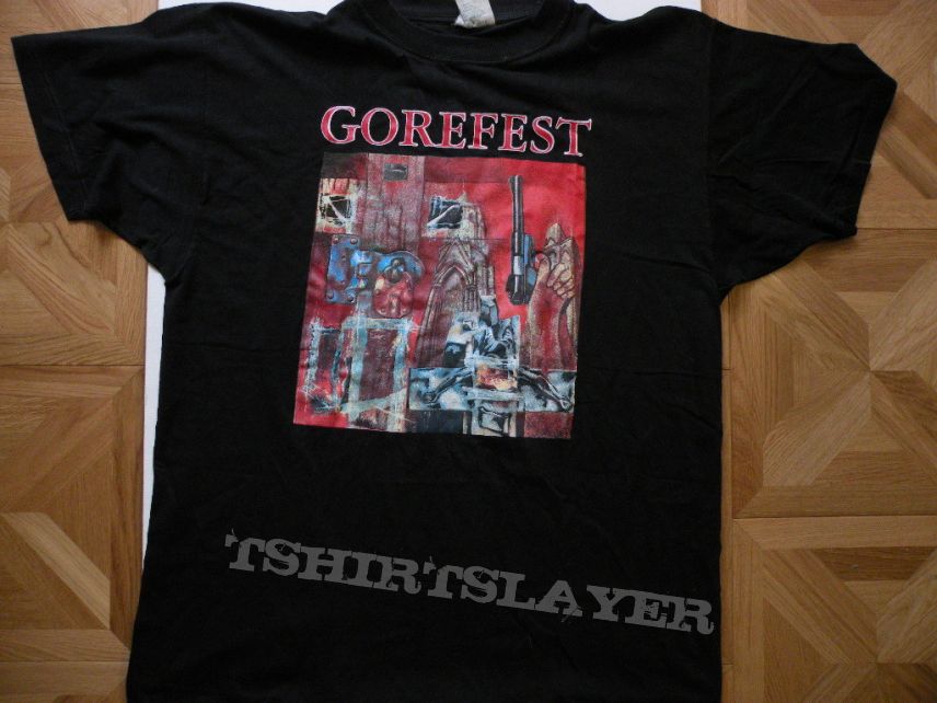Gorefest- Voice your disgust Europe 1992 tourshirt
