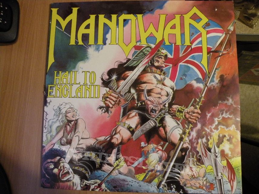 Manowar- Hail to England lp