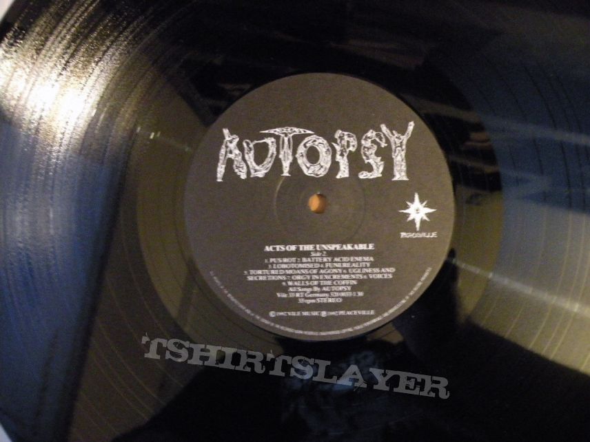 Autopsy- Acts of the unspeakable lp