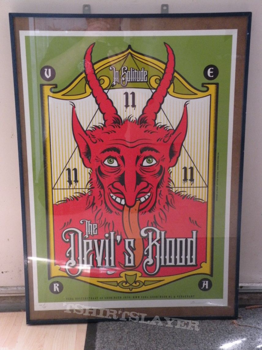 Other Collectable - The Devil&#039;s Blood gig poster