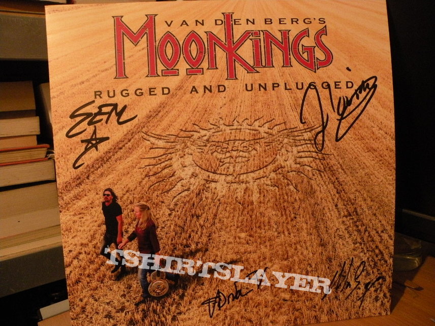 signed Vandenberg&#039;s Moonkings- Rugged and unplugged lp