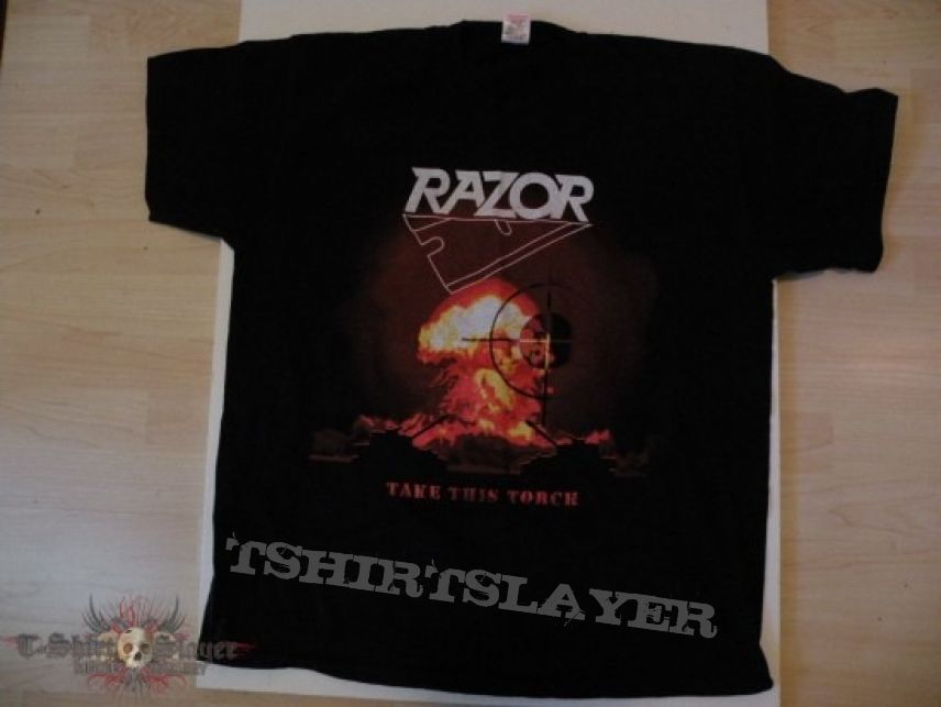 TShirt or Longsleeve - Razor- Take this torch; Headbangers Open Air 2009 shirt