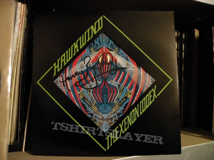 Other Collectable - signed Hawkwind- The Xenon codex lp GWR Records 1988