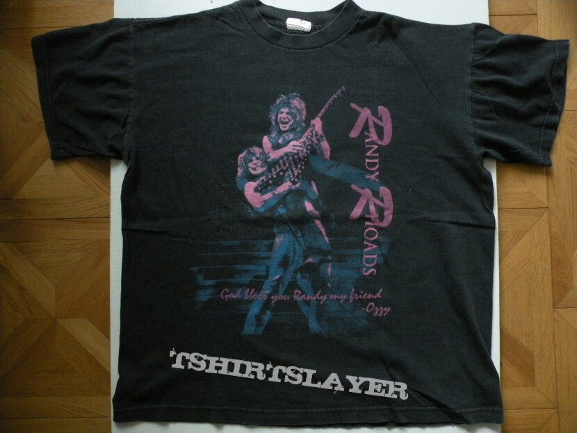 Ozzy Osbourne- Randy Rhoads tribute shirt